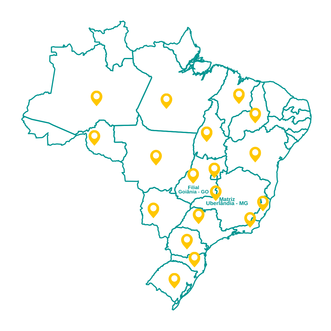 atendimento em todo brasil